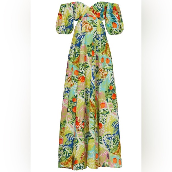 STAUD Coliseum Cutout Maxi Dress - Picture 2 of 10